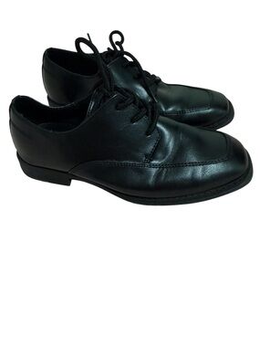 Classic Boy’s Black Dress Shoes Size 2 Youth Boy Kids Sonoma Kohl’s Wedding